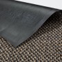 OBI Sauberlaufmatte, meliert braun, 40x60 cm, mit rutschfester PVC-Rückseite.