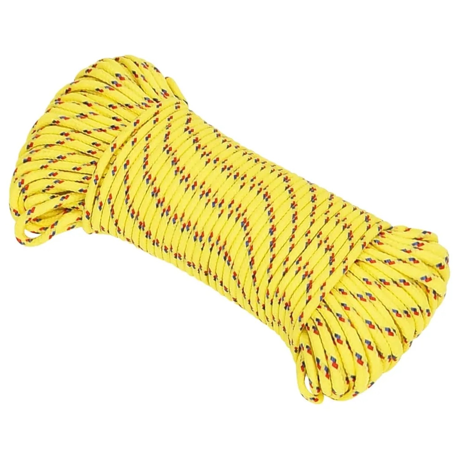 vidaXL Bootsseil Gelb 4 mm 25 m Polypropylen 152592