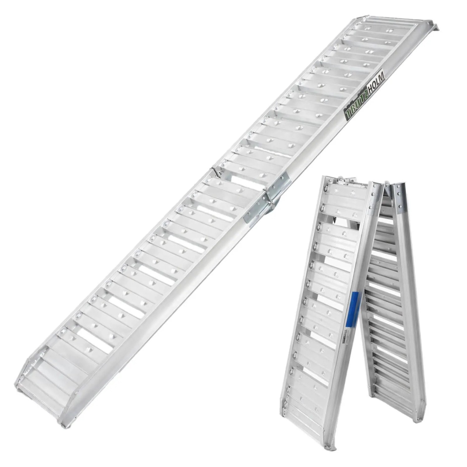 TRUTZHOLM 1 x Auffahrrampe Klappbar 180 cm Traglast 200kg
