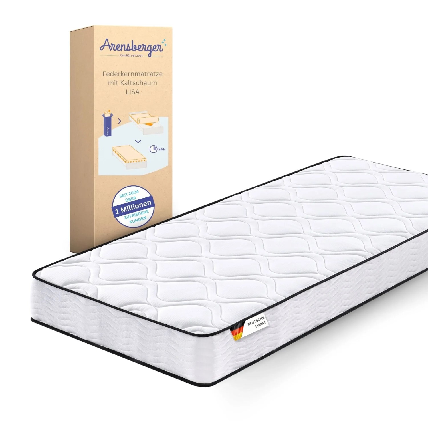 Arensberger TASCHENFEDERKERNMATRATZE LISA Höhe 19cm 180x200cm günstig online kaufen