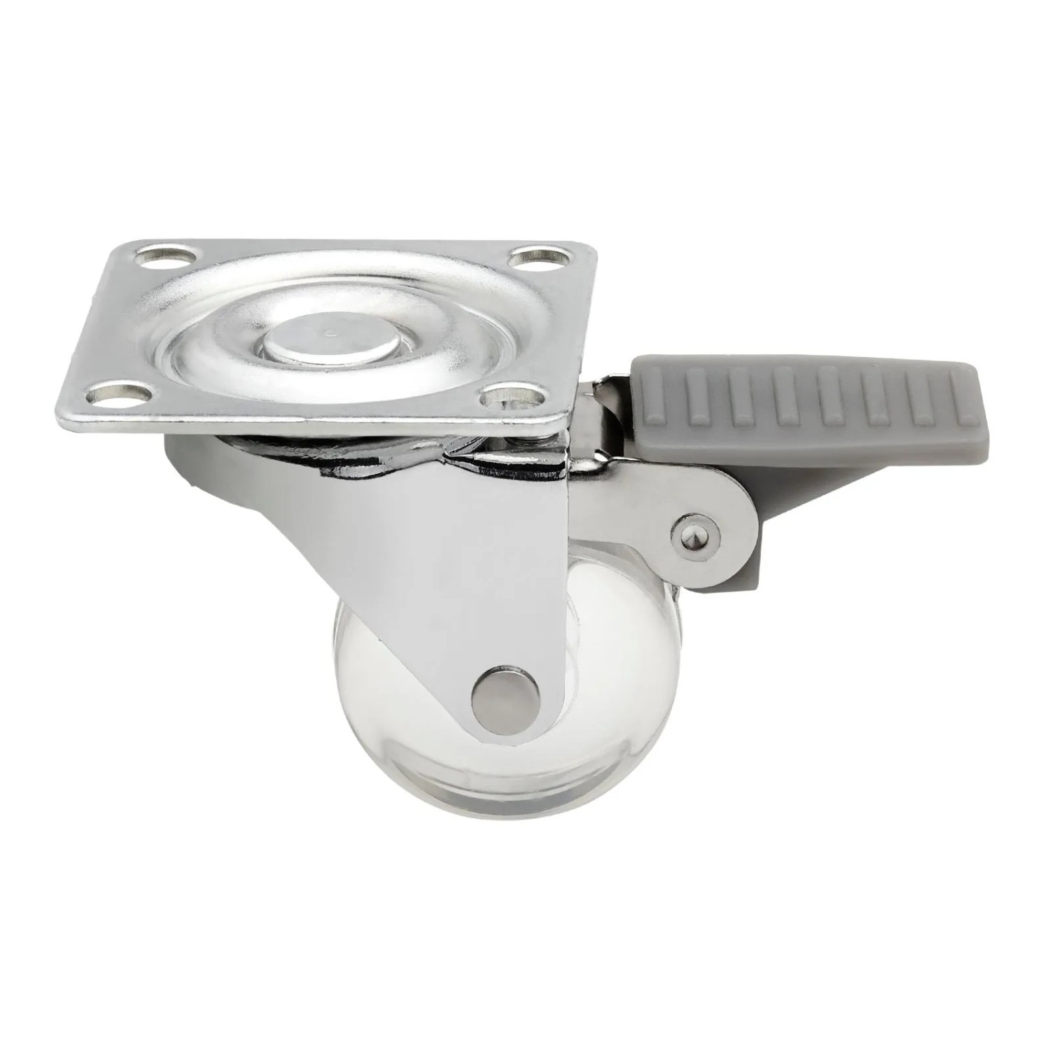 SOTECH Möbelrolle Ø35 mm Transparent mit Bremse