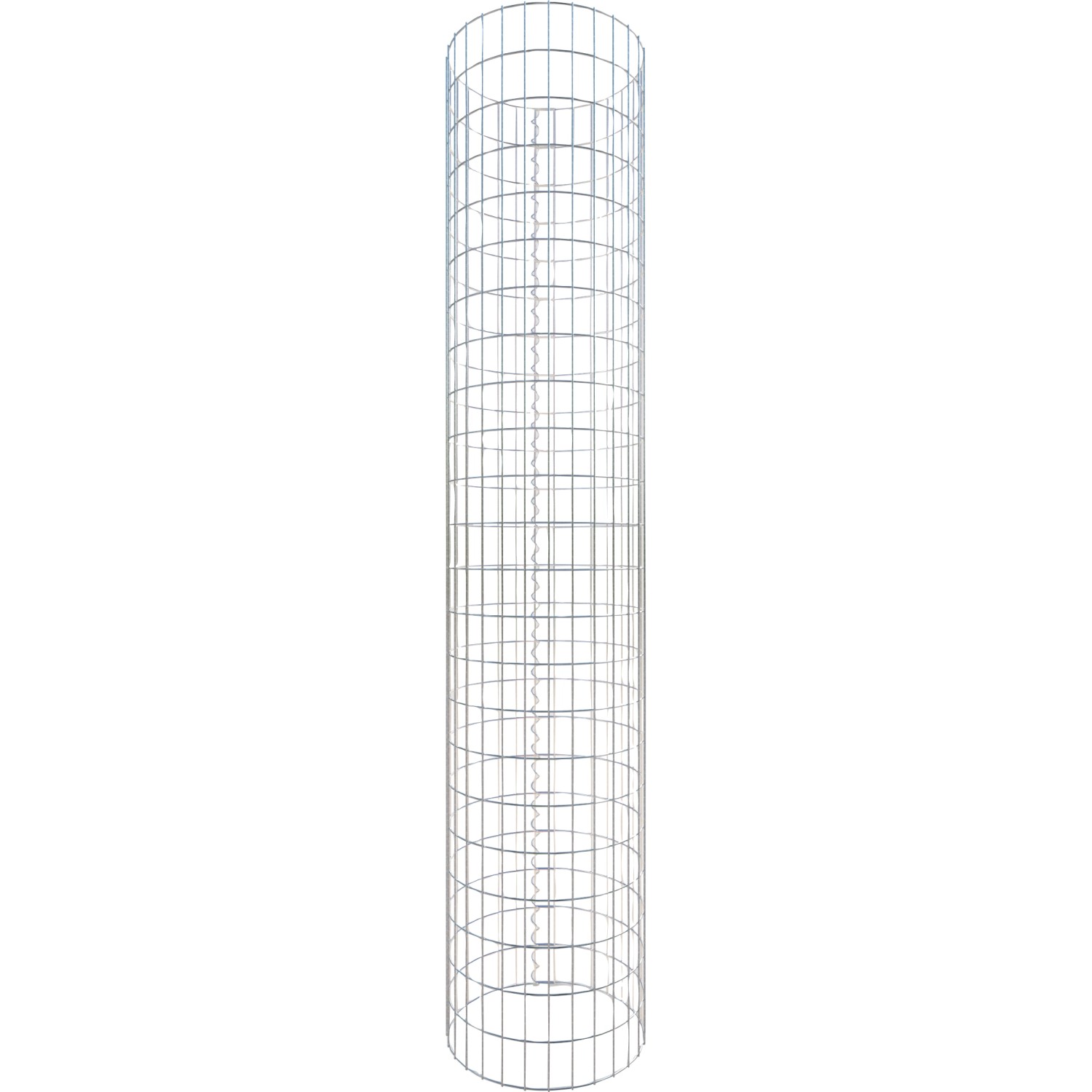 Gabiona Gabionen-Säule rund 230 x Ø 47 cm Maschenw 5 x 10 cm