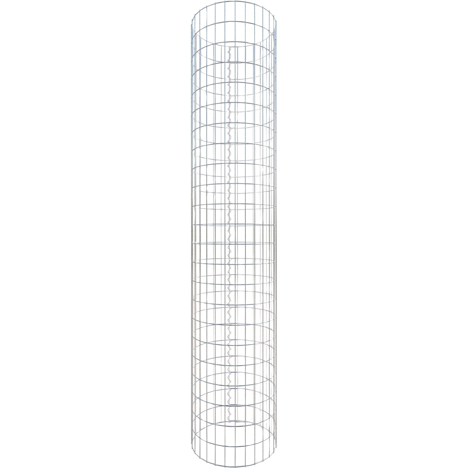 Gabiona Gabionen-Säule rund 230 x Ø 47 cm Maschenw 5 x 10 cm