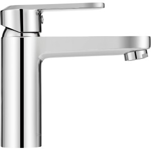 Moderne baliv Waschtischarmatur WT-570 in Chrom für das Badezimmer.