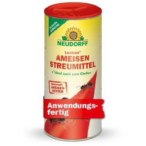Neudorff Loxiran-S Ameisenmittel 500g Dose, Streu- und Gießmittel zur Ameisenbekämpfung.