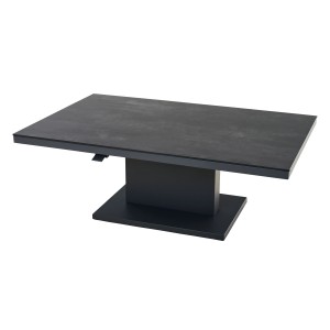 Rechteckiger Siena Garden Gartentisch Talina mit Ferrostone-Tischplatte und Aluminiumgestell.