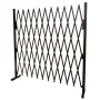 Ausziehbares MCW Absperrgitter B34, 153x36-300cm, ideal als Gartenzaun oder zur flexiblen Absperrung.