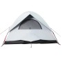 Weißes Furnicato Kuppelzelt für 2 Personen, ideal für Camping und Outdoor-Abenteuer.