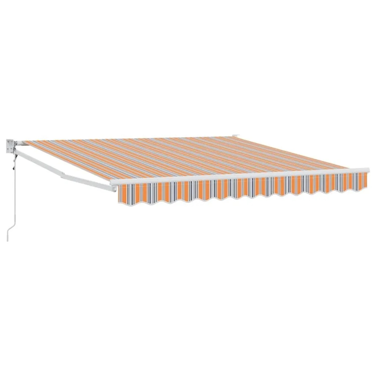 vidaXL Einziehbare Markise Mehrfarbig 300 x 250 cm 3330006