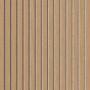 Akustikpaneel Eiche Natur auf grauem Filz: Wandverkleidung mit Holzstreifen für besseren Raumklang.