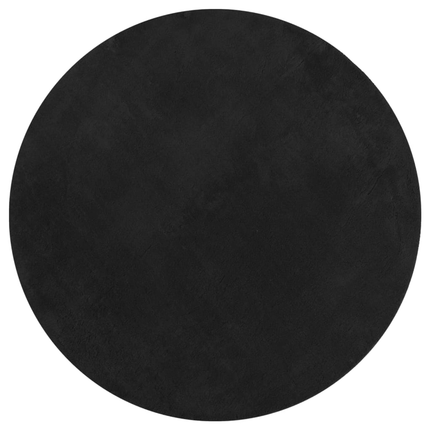 vidaXL Teppich Huarte Kurzflor Weich Und Waschbar Schwarz  200 Cm 1933909 günstig online kaufen