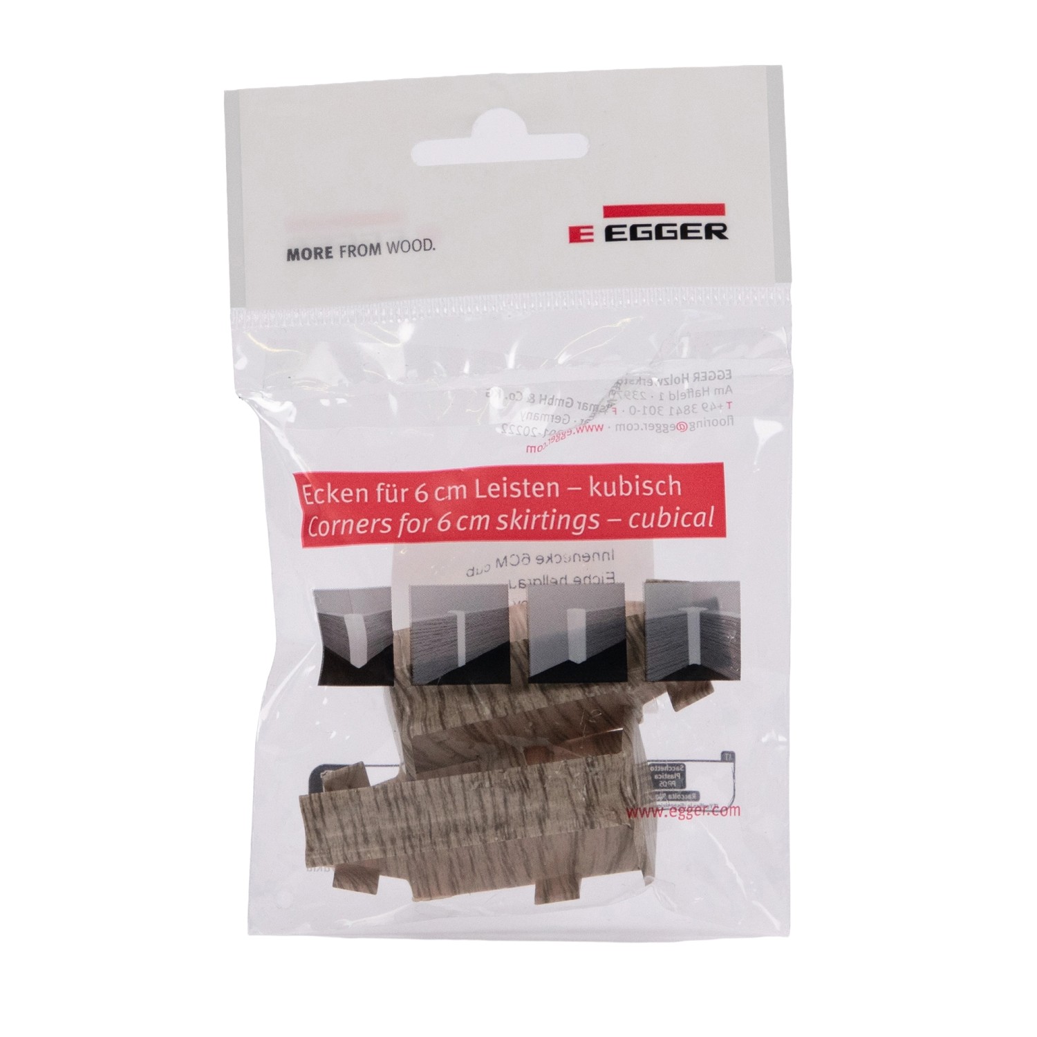 Egger Innenecke Kubisch 6 cm Eiche Hellgrau 2 Stück günstig online kaufen