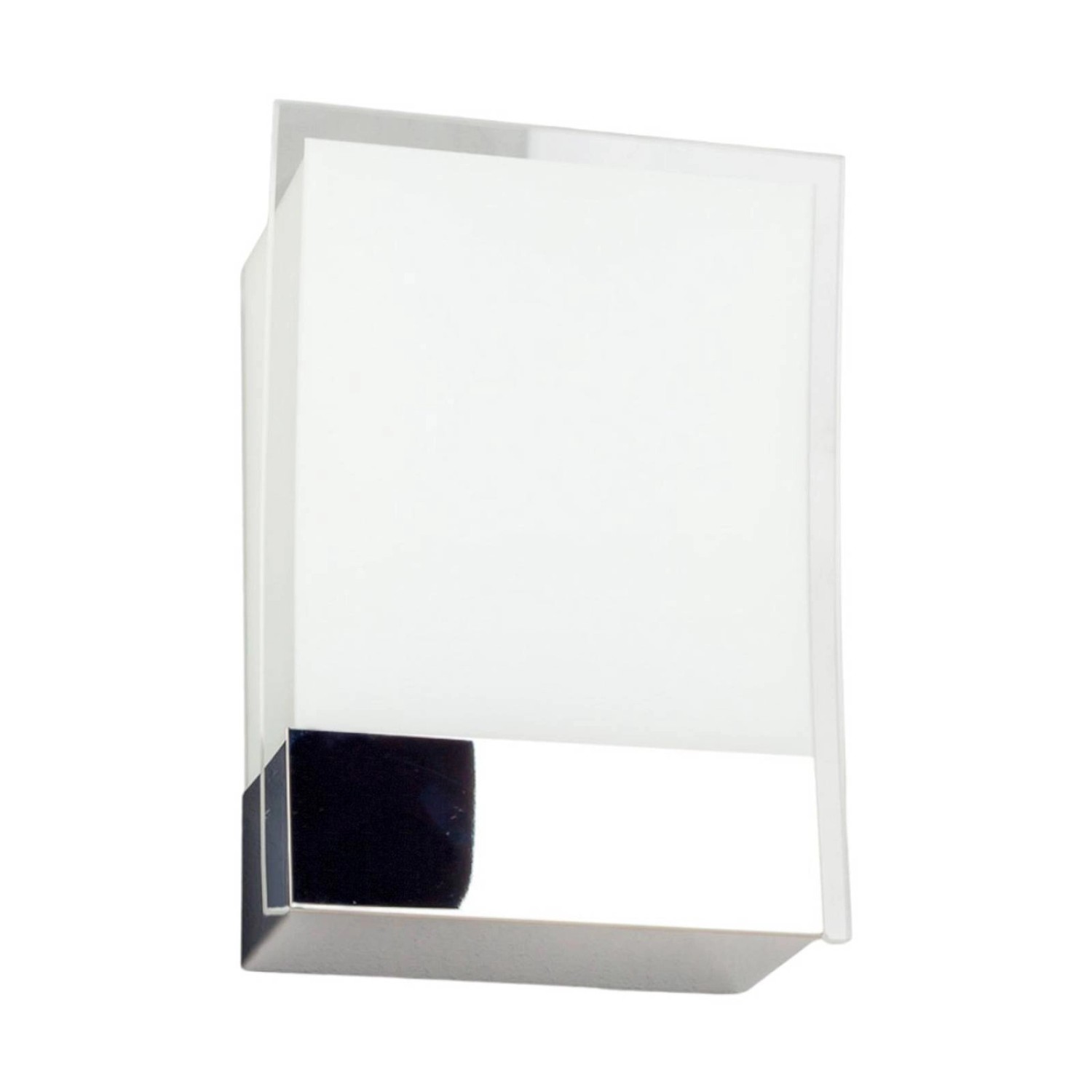Lindby Wandleuchte Wandlampe Innen Malthe 9633020 Modern in Chrom aus Metall 2-flammig E27 Flurleuchte