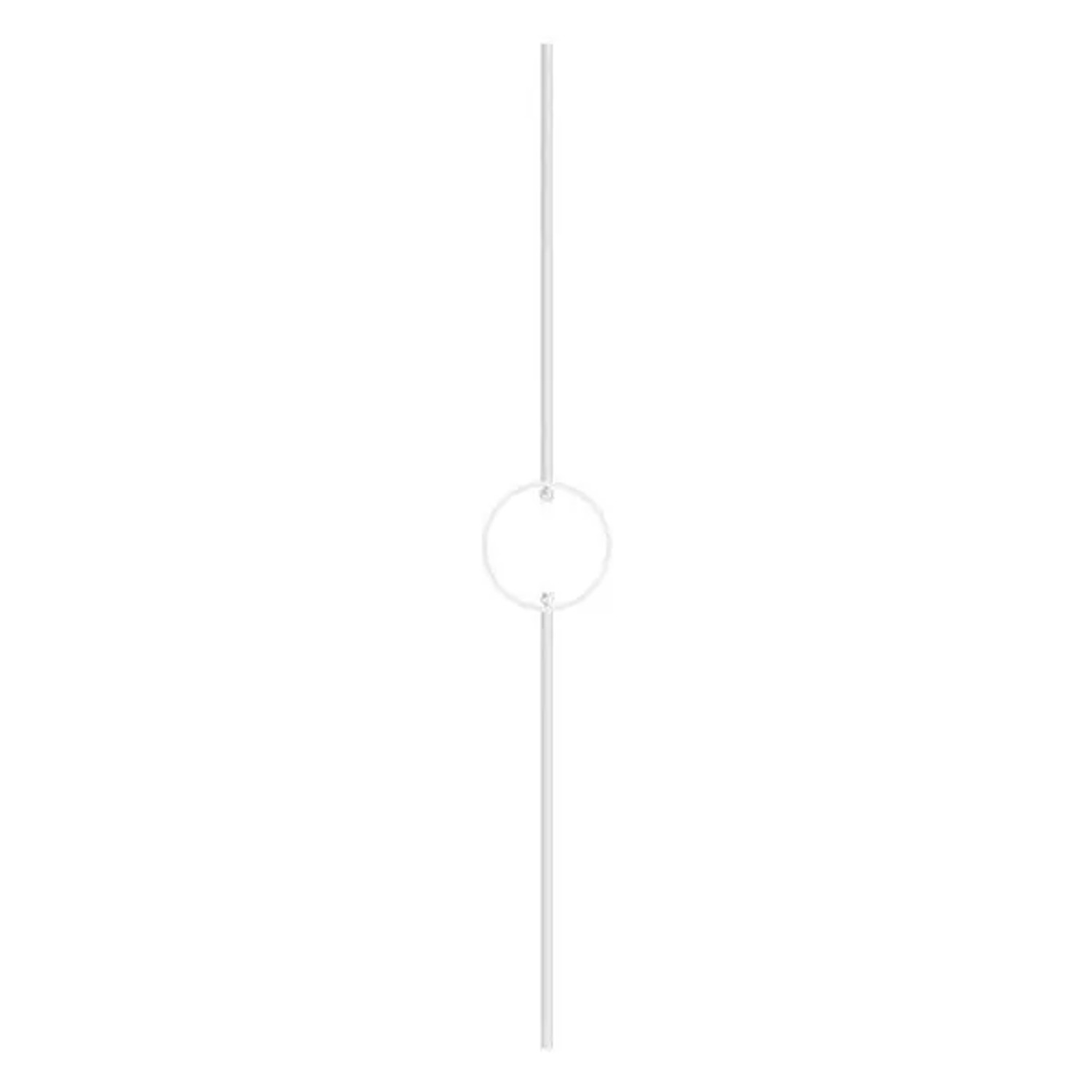 FeNau Designstab Edelstahl V2A Ø 12 mm L 1000 mm Geschliffen Korn 240