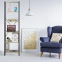 Relaxdays Standregal Industrial 6 Ablagen Braun Schwarz 180 cm x 50 cm x 35 cm_5