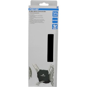 Fischer Schutzhülle für E-Bike Motor, universell passend, schützt vor Staub und Witterung.