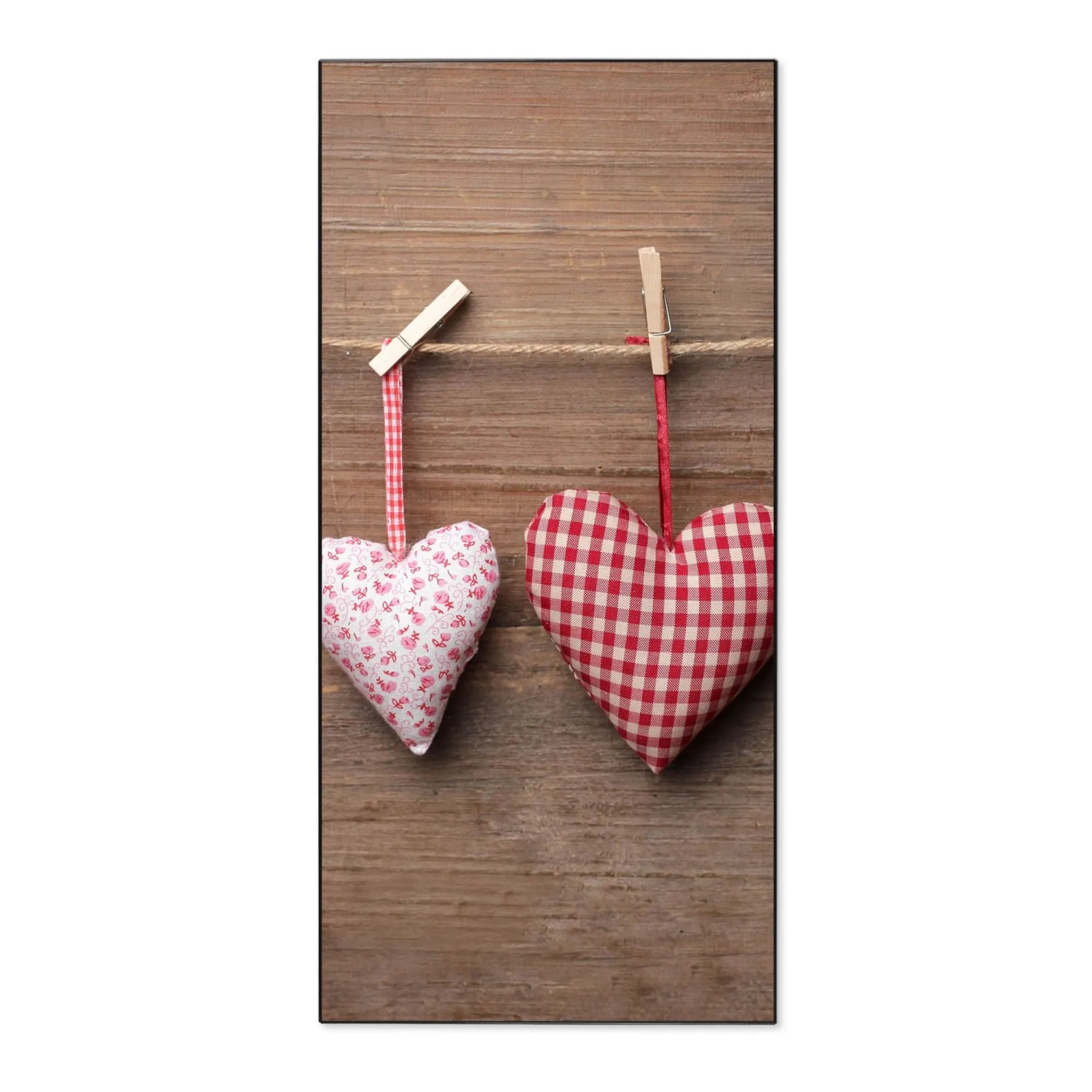 Banjado Magnettafel 37x78cm Magnetwand  Schwarz Aus Metall Magnetpinnwand P günstig online kaufen