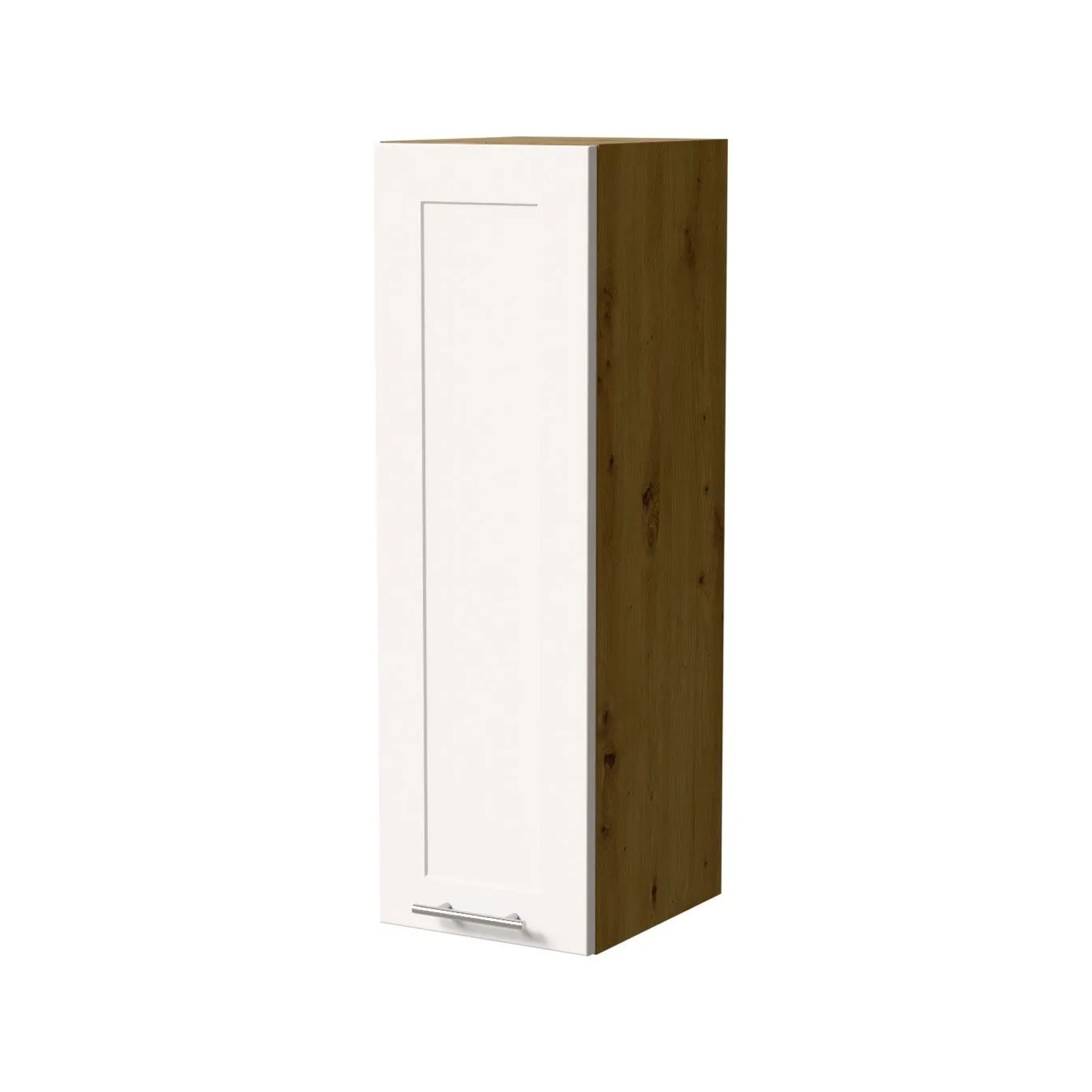 Feldmann-Wohnen Hängeschrank Oslo W4/30 Eiche Artisan / Weiß Matt 30 / 32,5 / 96cm