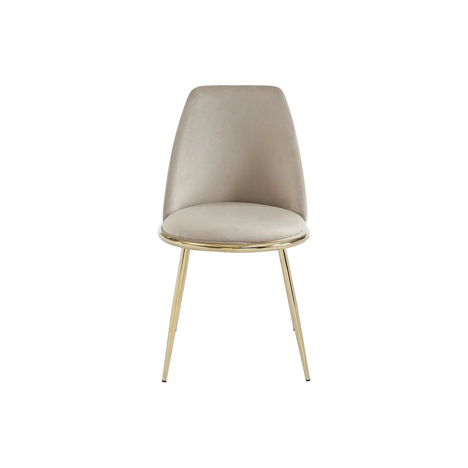 Vente-unique Stuhl Nebina Beige 48 cm