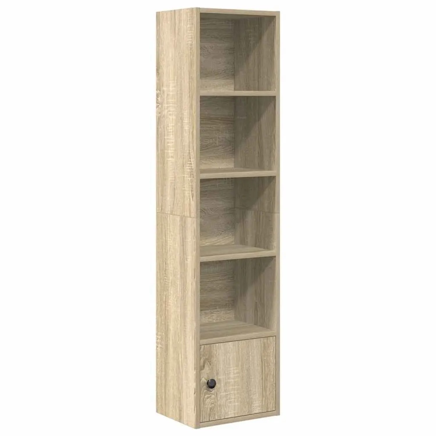 vidaXL Bücherregal Sonoma-Eiche 31x24x127 cm Holzwerkstoff 860348 günstig online kaufen