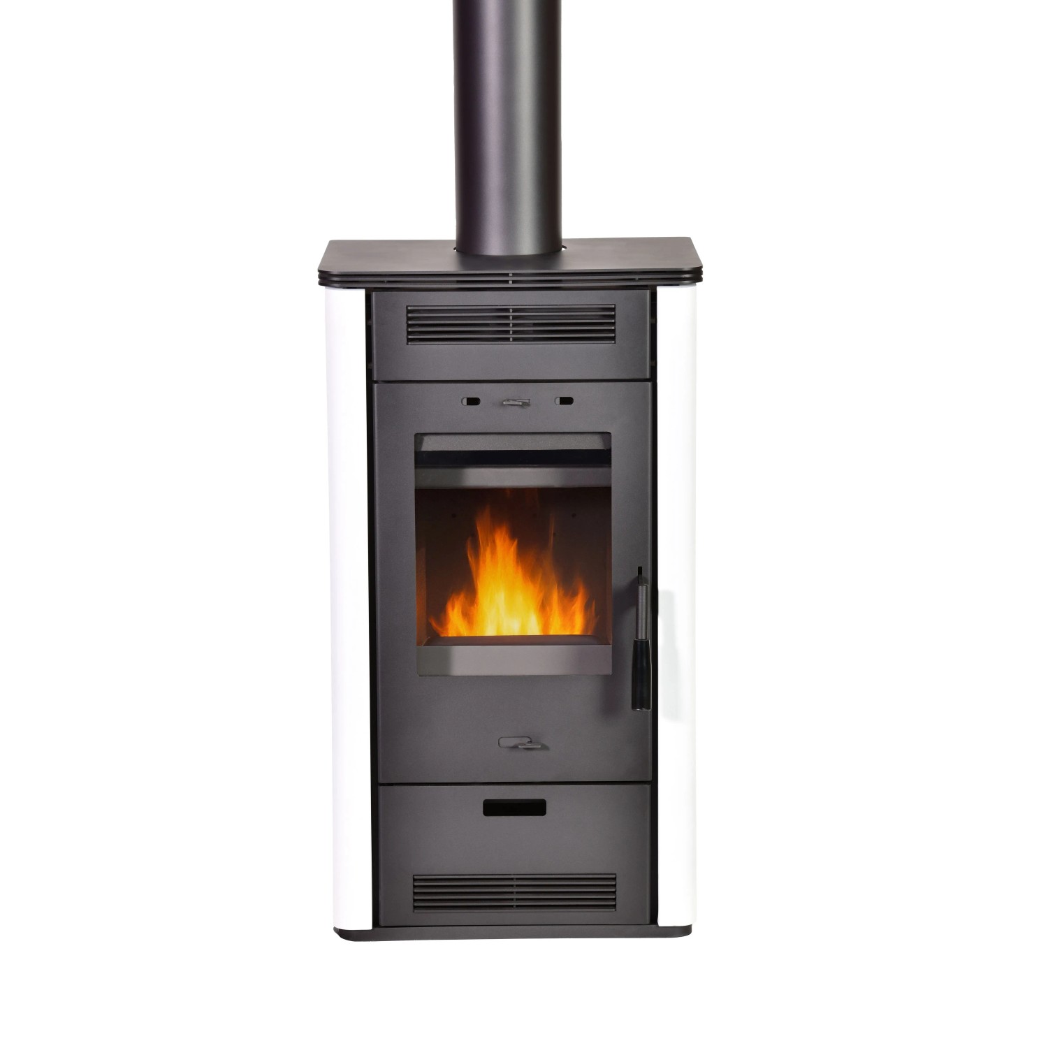 Firefix Kaminofen Stahl Anthrazit 5,8 kW