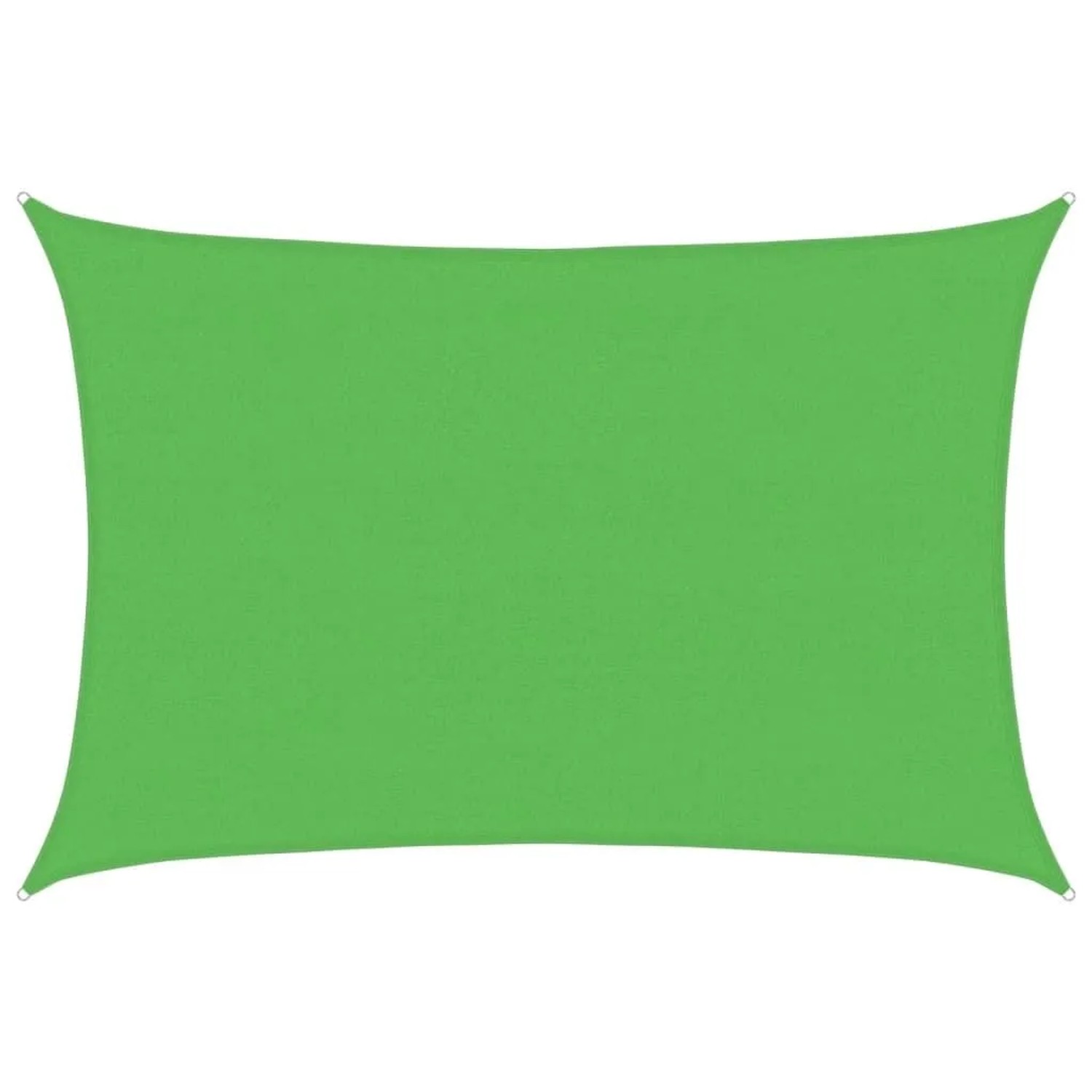 Furnicato Sonnensegel 160 G M² Hellgrün 4x6 M Hdpe