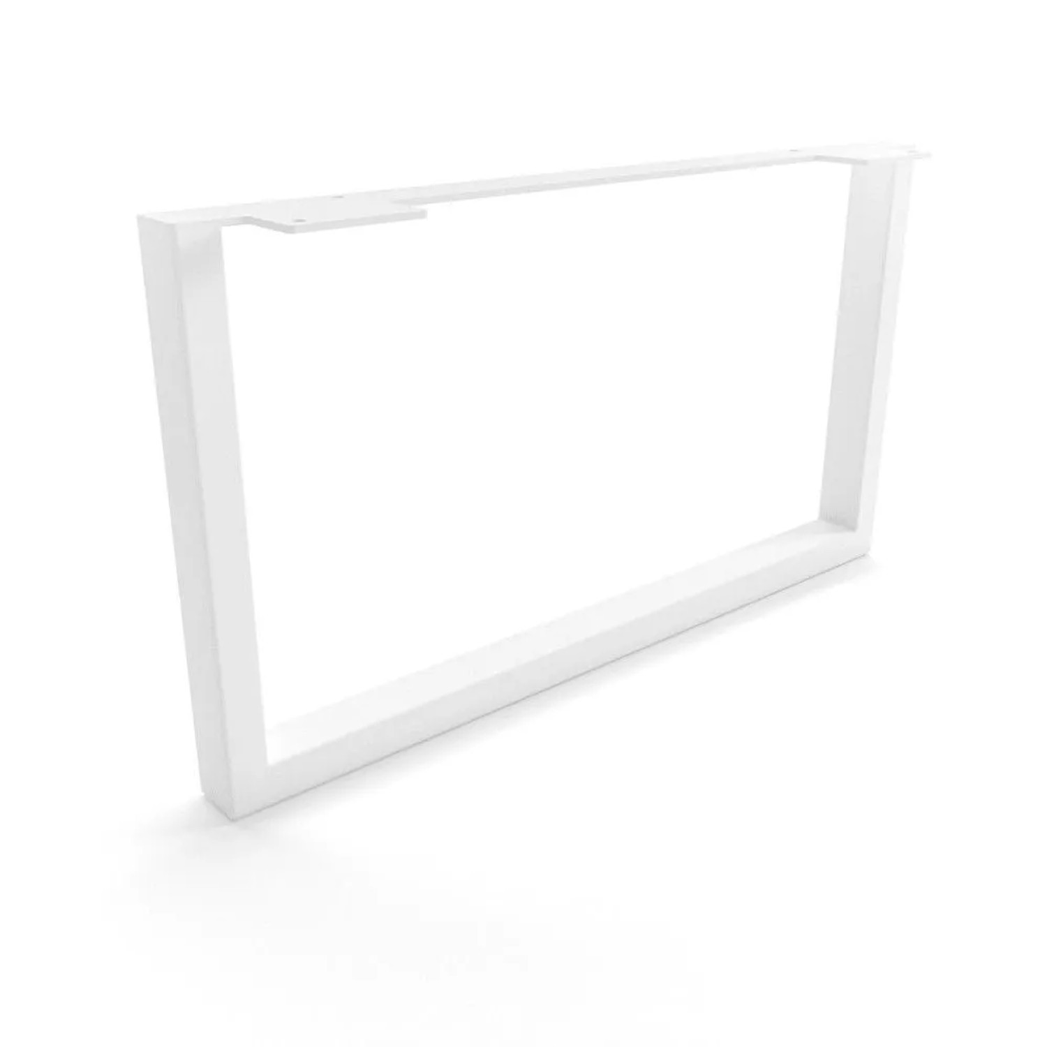 HEVVA Möbelbein GRAZ 25 cm Hoch 45 cm Tief 1 Stück Weiß