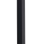 Schwarze LED-Wegeleuchte Clair von Näve für den Außenbereich.