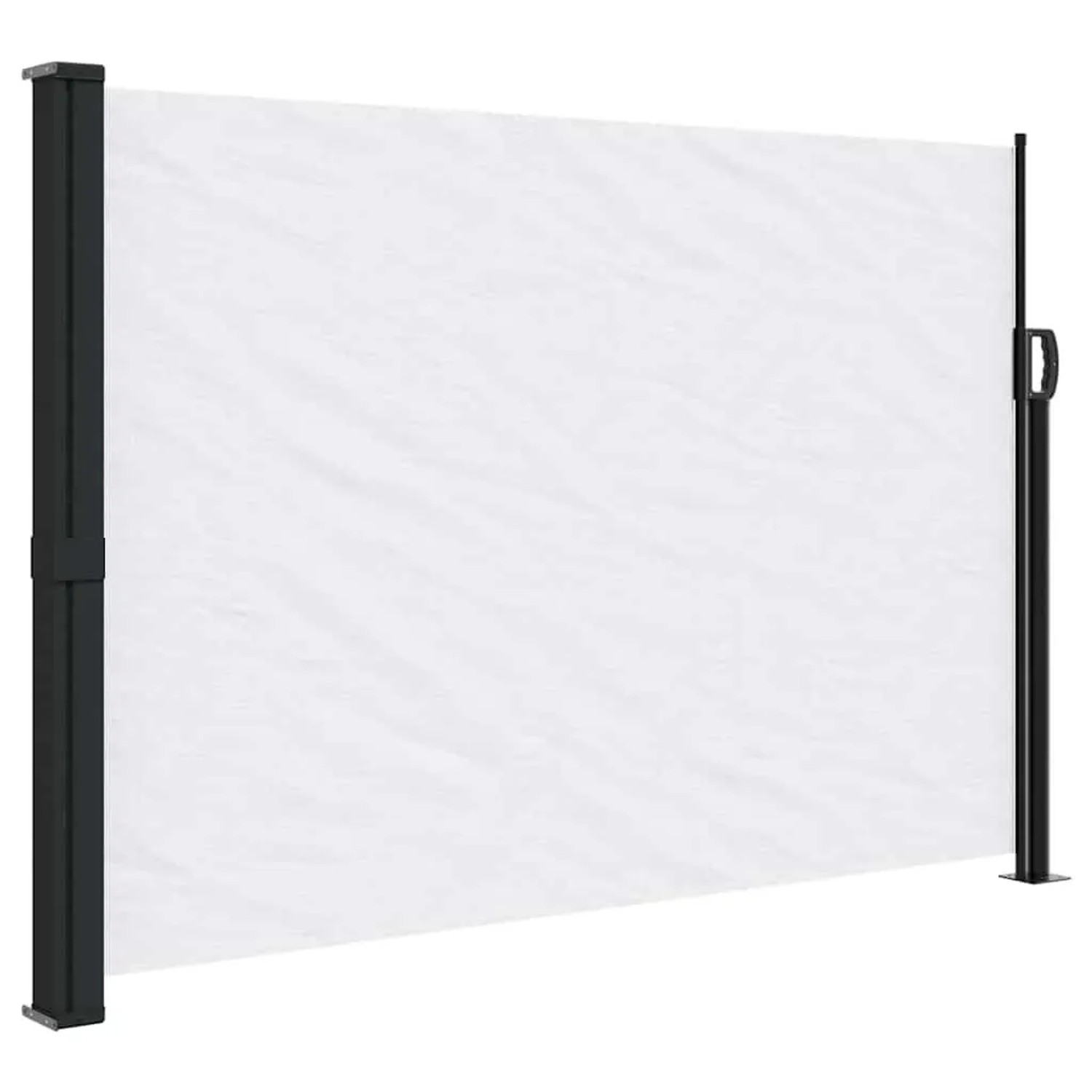 vidaXL Seitenmarkise Ausziehbar Weiß 140x300 cm 4004301