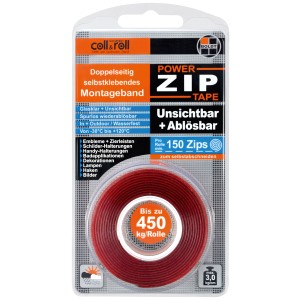 Boldt Montageband Unsichtbar, 1,5m Rolle, doppelseitig, transparent für Lackreparatur & Karosseriearbeiten.