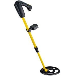 National Geographic Metalldetektor für Kinder, gelb-schwarz, mit LCD-Bildschirm.
