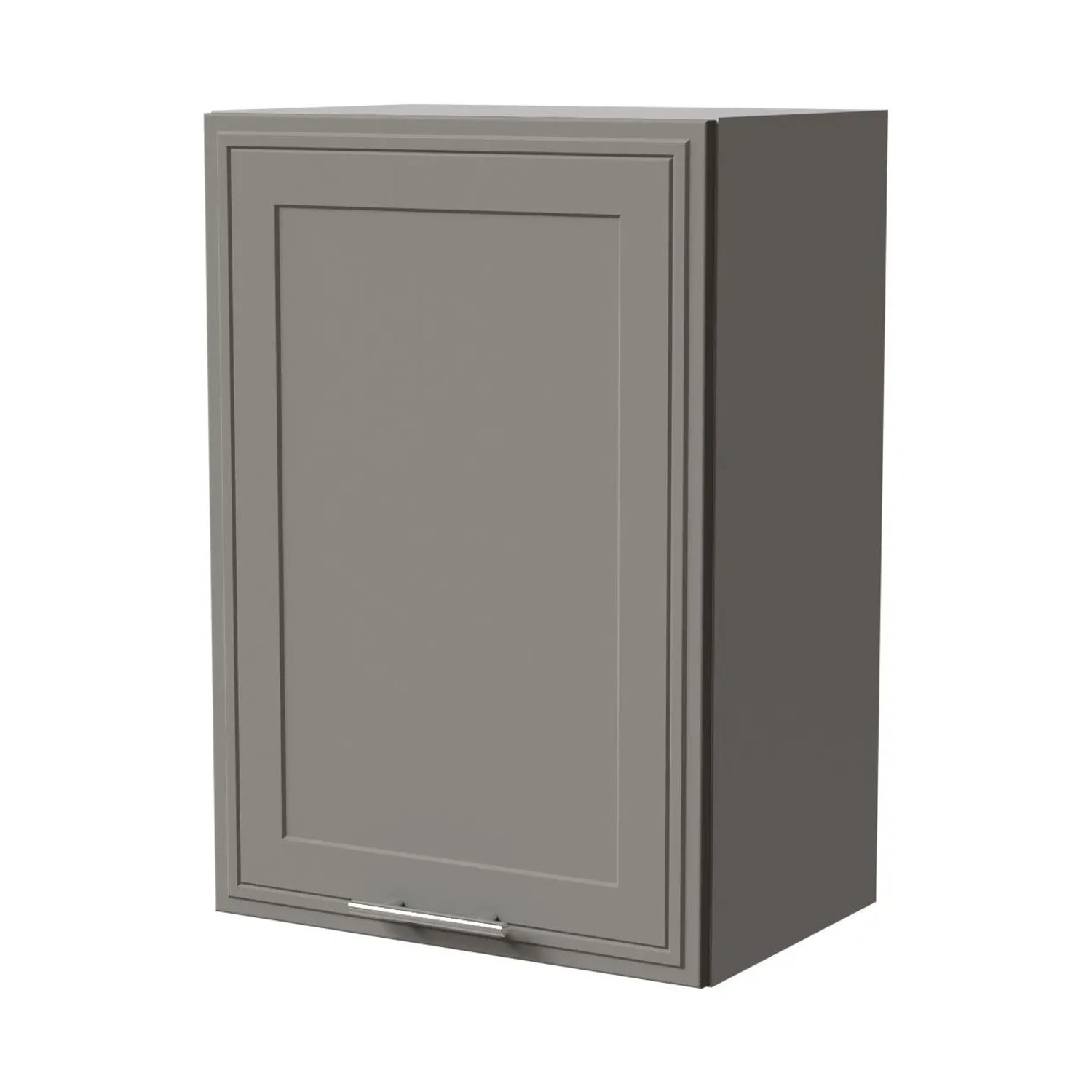 Feldmann-Wohnen Hängeschrank Salo W2/50 Grau / Dust Grey Matt 50 / 32,5 / 72cm