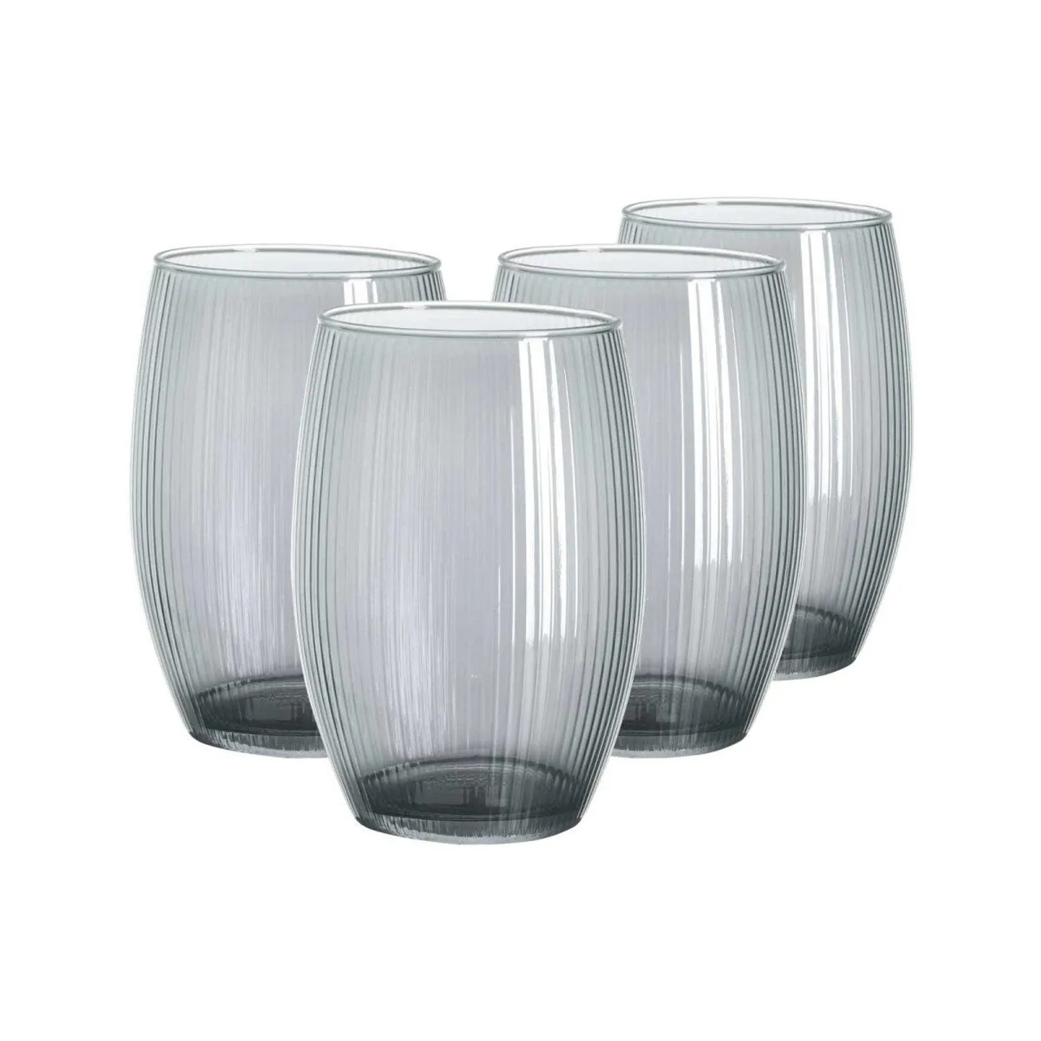 Ritzenhoff & Breker Elysia Windlicht 20 cm 4er Set Grau