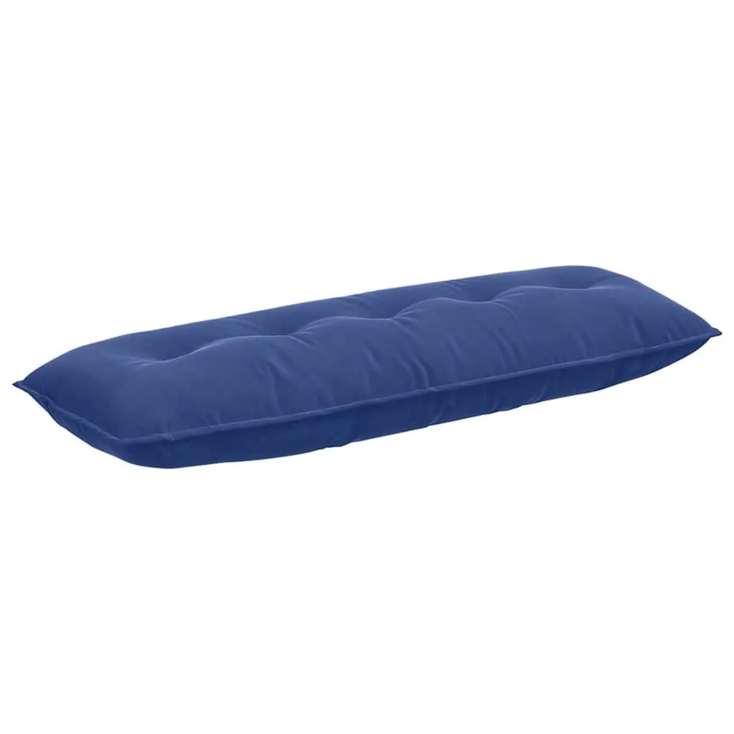 vidaXL Rückenkissen Polizeiblau 140 x 50 cm Cordstoff 42014858