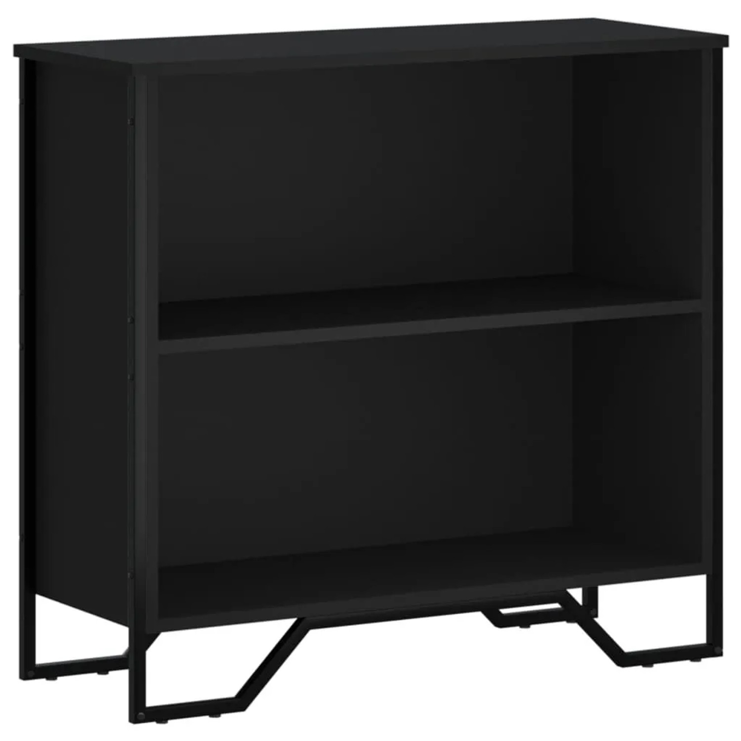 vidaXL Bücherregal Schwarz 80x31x74,5 cm Holzwerkstoff 848619 günstig online kaufen