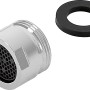 Verchromte Mischdüse M18 für Küchenarmatur KI-5151 mit Dichtungsring.