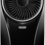 Schwarzer DeLonghi Ventilatorkühler EV250 mit Ionisator für ein angenehmes Raumklima.