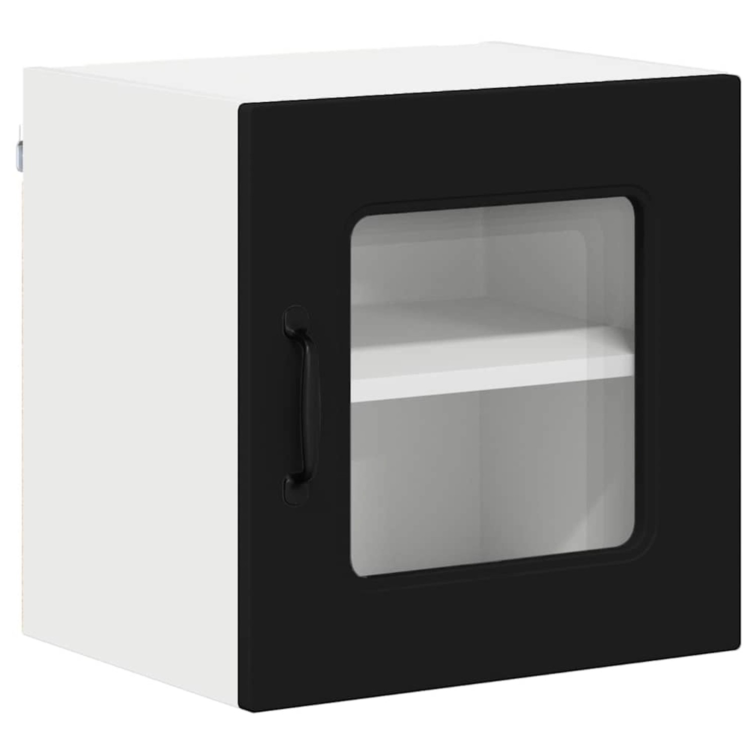 vidaXL Küchenwandschrank mit Tür Schwarz 40 x 31 x 40 cm Holzwerkstoff 8844 günstig online kaufen