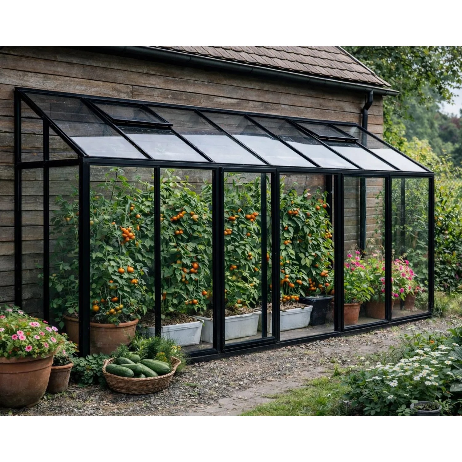 Bloomcabin Premium-Qualität Gewächshaus Wandgewächshaus GHLT11