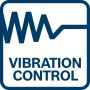 Symbol für Vibration Control beim Bosch Akku-Bohrhammer für reduzierte Vibrationen.