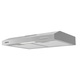 CIARRA Unterbauhaube 60cm, A+ Dunstabzugshaube aus Edelstahl mit LED-Beleuchtung.
