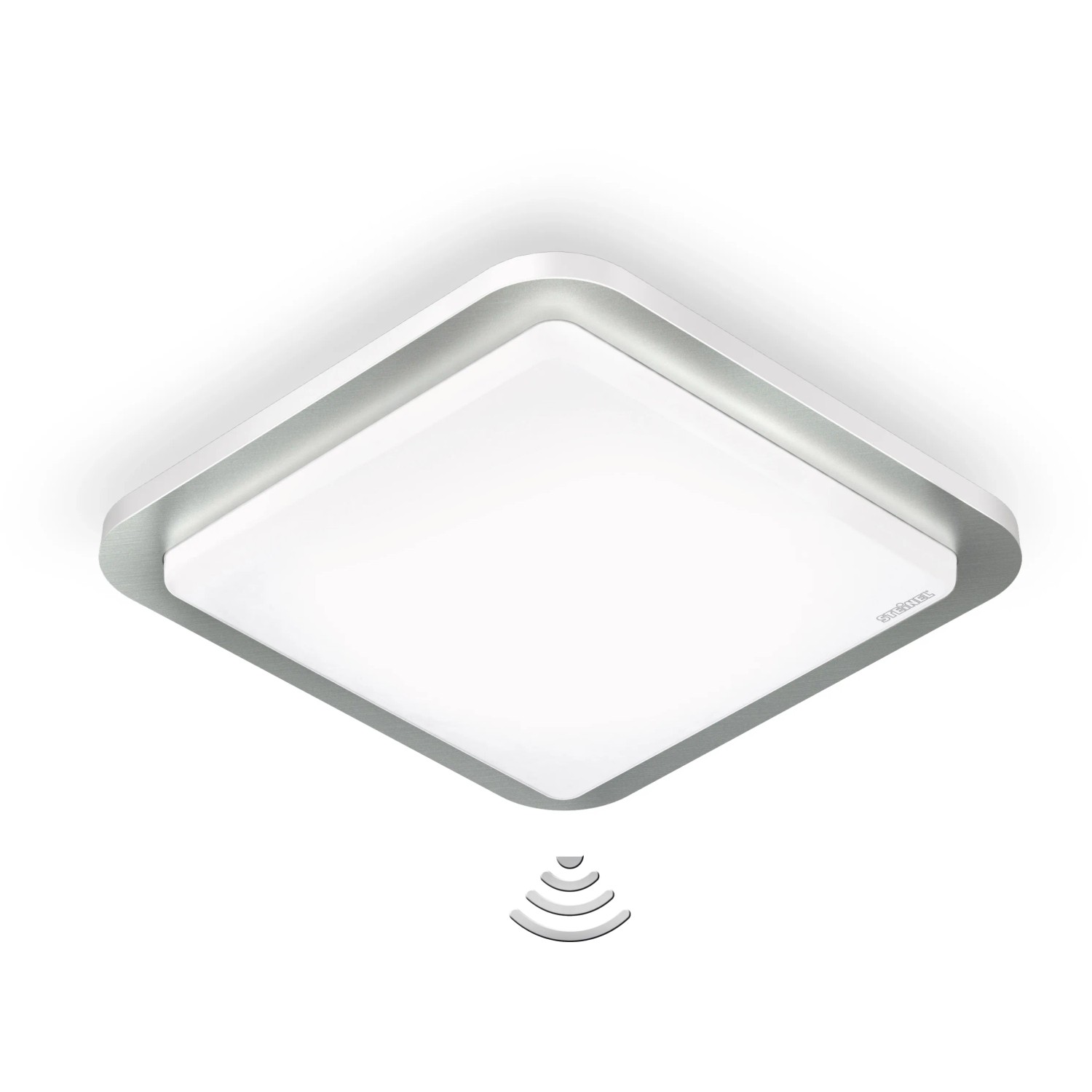 Wand-/Deckenspot LED Bewegungsmelder, Batterie, Weiß, IP44 - REV