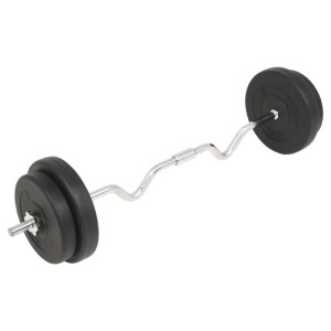 vidaXL Langhantel-Set 30 kg 91399