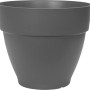 Anthrazitfarbener Elho Blumentopf Vibia Campana, Ø 20 cm, ideal für Garten und Balkon.