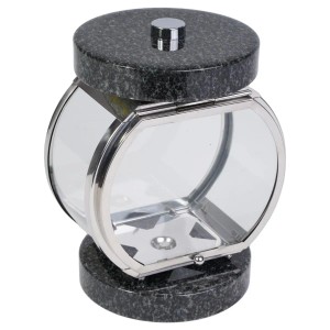 KOKA Grablampe Rund Edelstahl Granit Impala Kreis