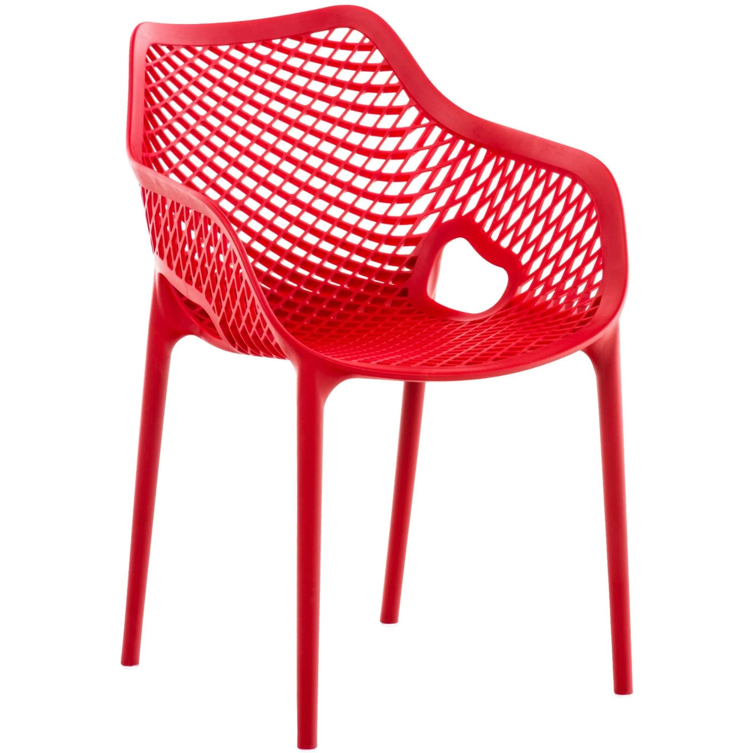 CLP Stapelbarer Stuhl Air XL Rot