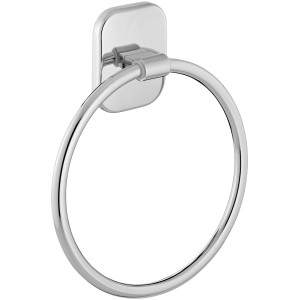 CMI Handtuchring S 100, chromfarbener Handtuchhalter zur Wandmontage.