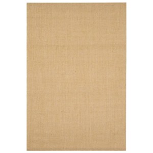 vidaXL Sisal Teppich, Natur, 100x150 cm. Rechteckiger Teppich mit feiner Webstruktur für Innenräume.