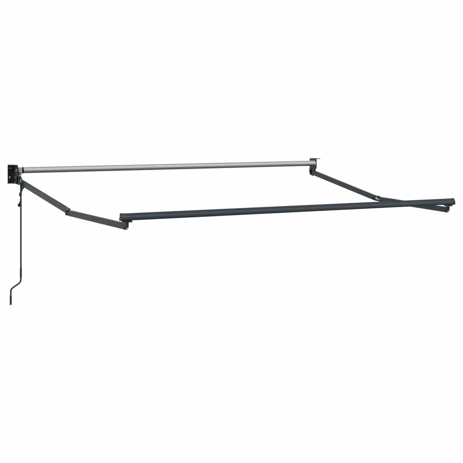 vidaXL Elektrisches Markisenrahmen Anthrazit 3,5 x 2 m Aluminium 42024189