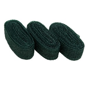Windhager Baumanbinder, 3er-Pack, dunkelgrün, für Hochbeete und Garten.